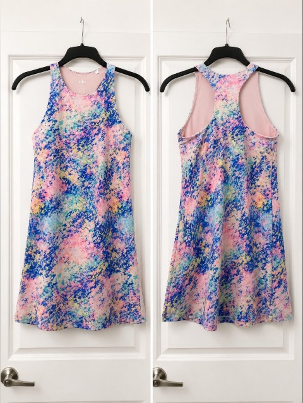 DSG Girls Pastel Vaporwave Abstract Soft Retro Designed Girls Dress Size 10-12